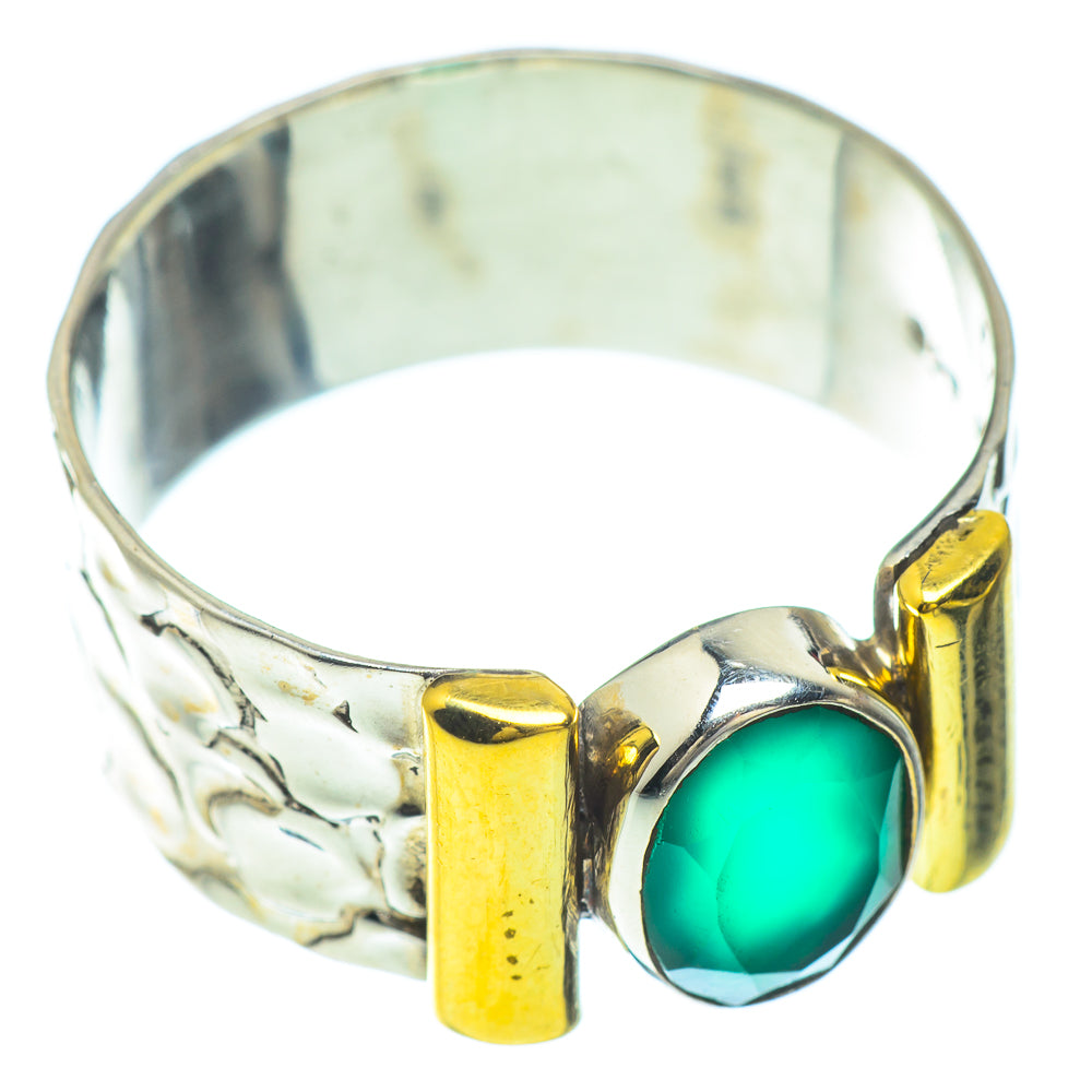 Green Onyx Rings handcrafted by Ana Silver Co - RING51389