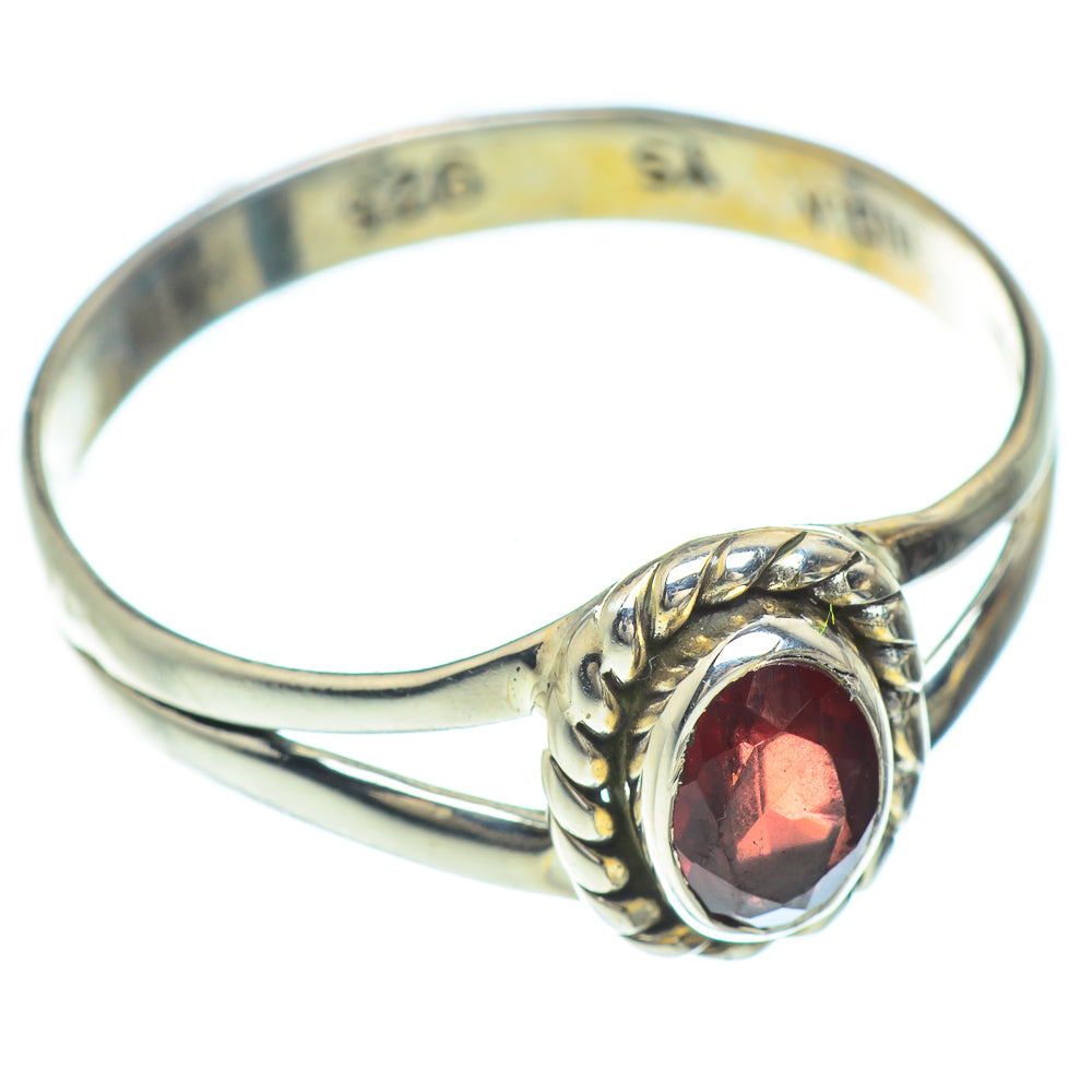 Garnet Rings handcrafted by Ana Silver Co - RING51396
