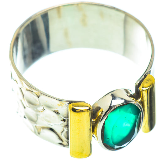 Green Onyx Rings handcrafted by Ana Silver Co - RING51440