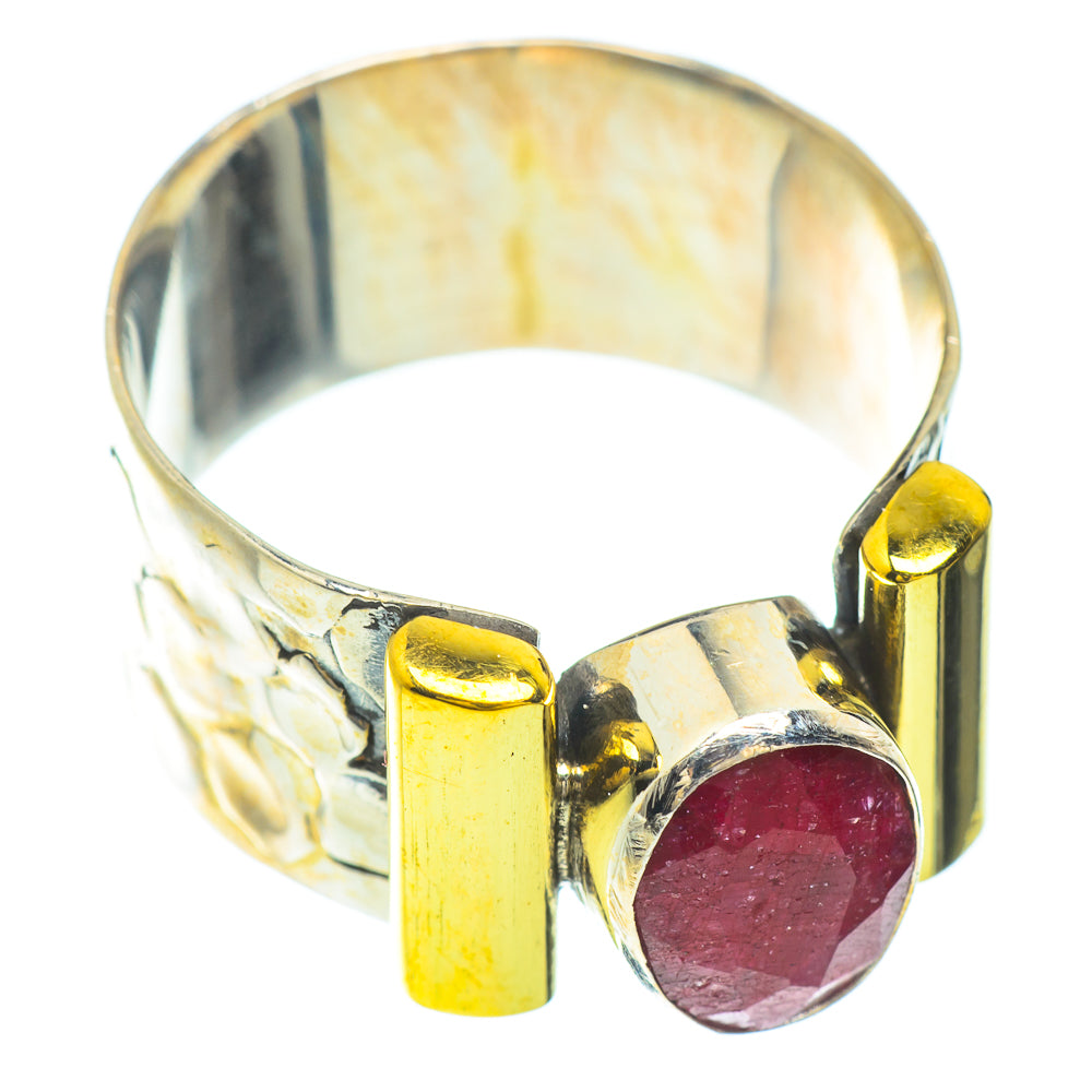 Red Sillimanite Rings handcrafted by Ana Silver Co - RING51634