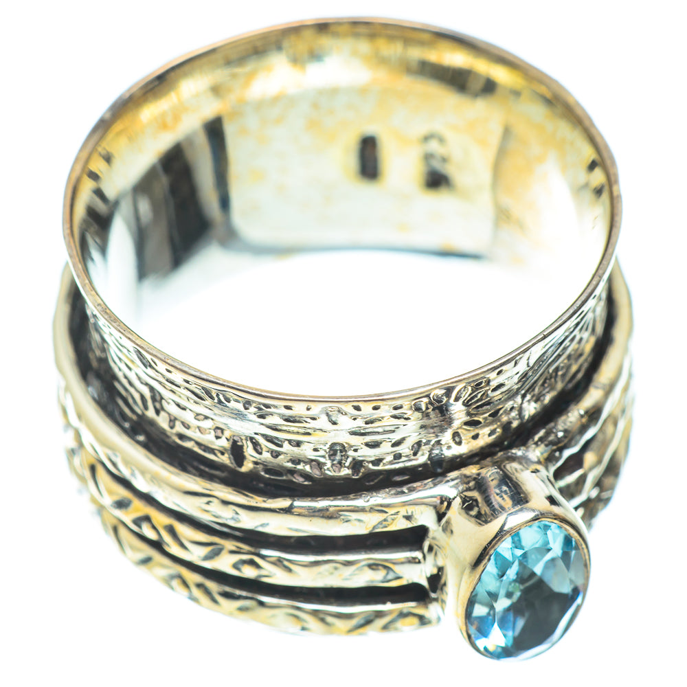 Blue Topaz Rings handcrafted by Ana Silver Co - RING51663
