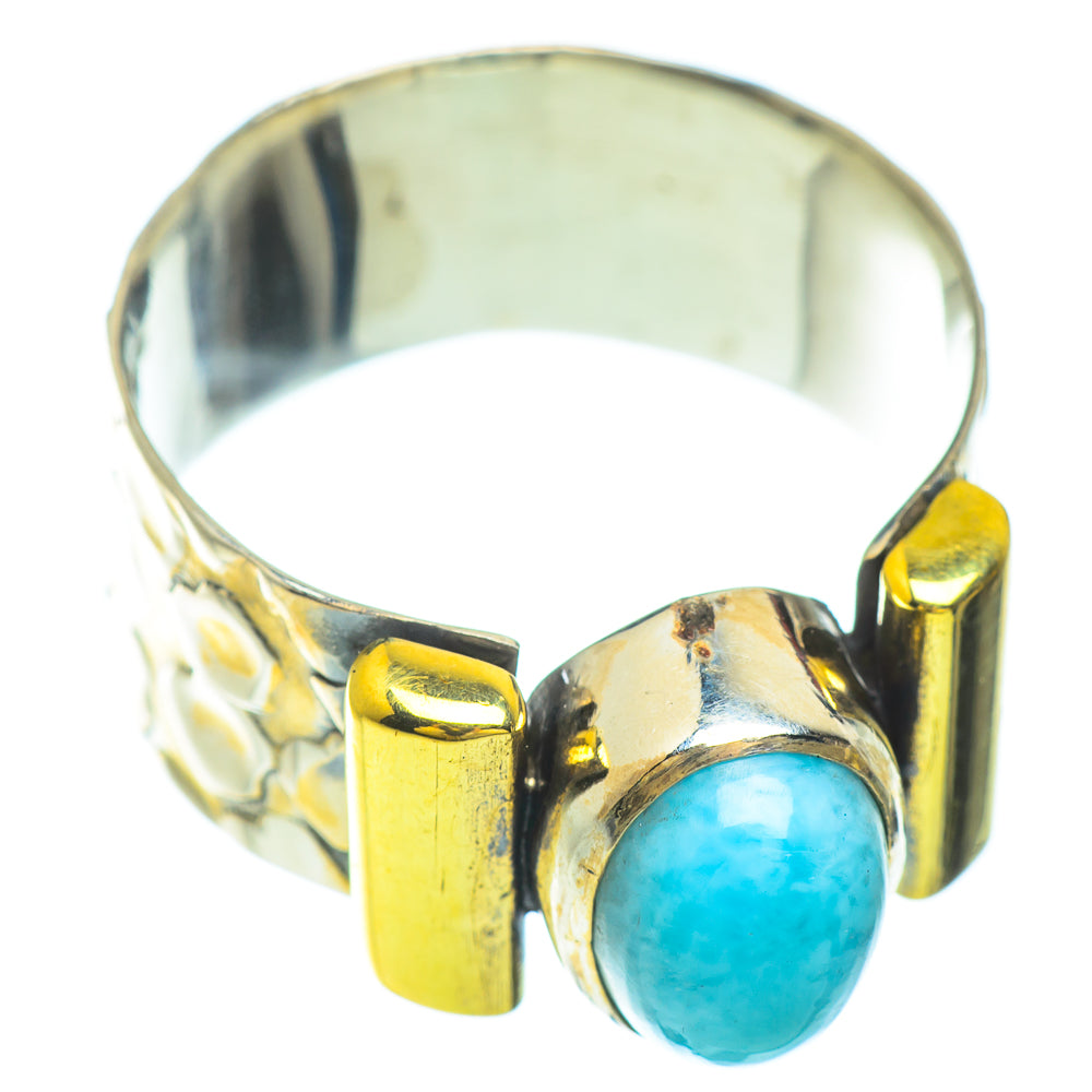 Larimar Rings handcrafted by Ana Silver Co - RING51714