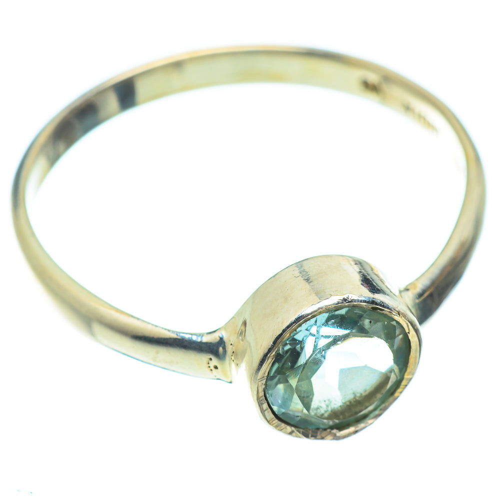Blue Topaz Rings handcrafted by Ana Silver Co - RING51722