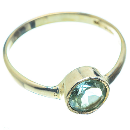 Blue Topaz Rings handcrafted by Ana Silver Co - RING51722