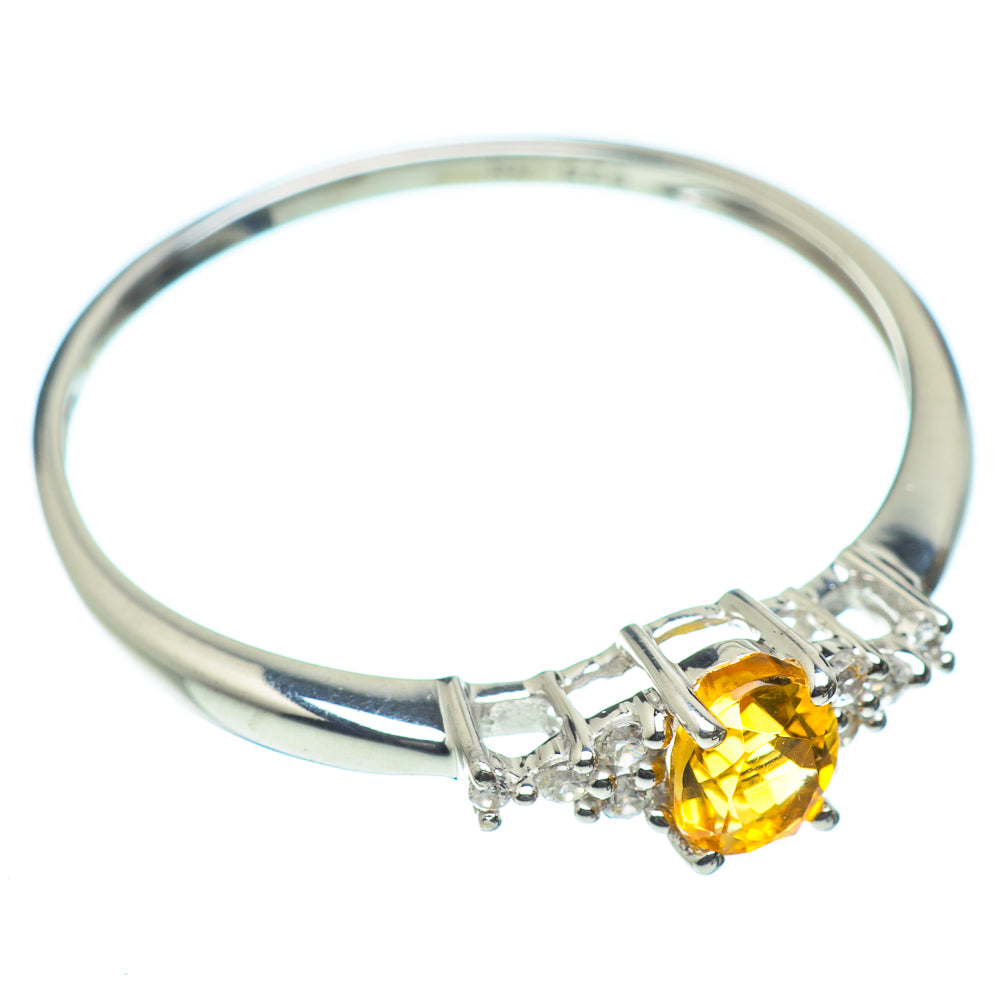 Citrine Rings handcrafted by Ana Silver Co - RING51793