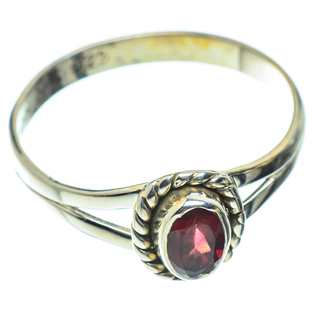 Garnet Rings handcrafted by Ana Silver Co - RING51798