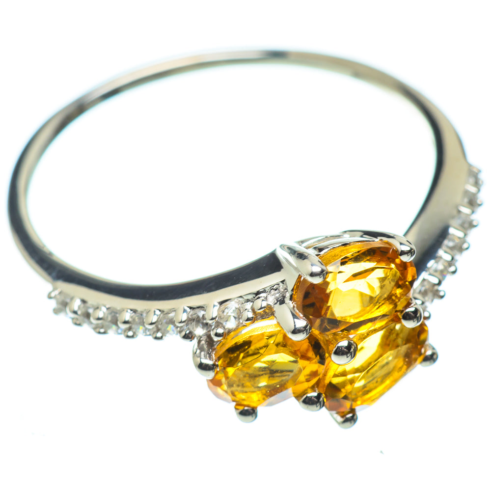 Citrine Rings handcrafted by Ana Silver Co - RING51880