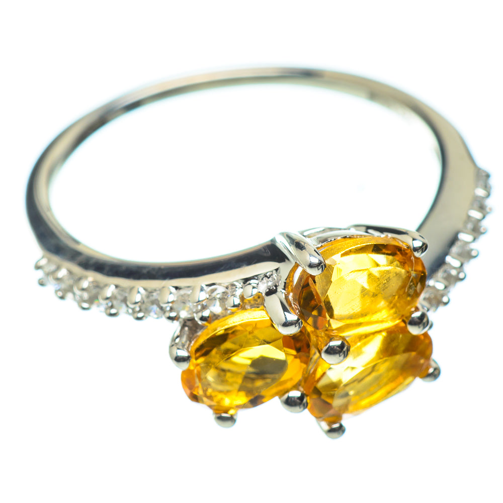 Citrine Rings handcrafted by Ana Silver Co - RING51908