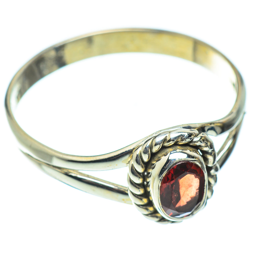 Garnet Rings handcrafted by Ana Silver Co - RING51909