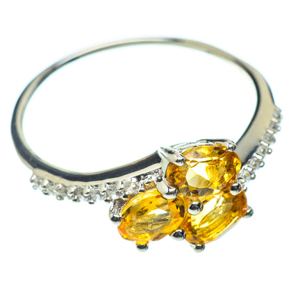 Citrine Rings handcrafted by Ana Silver Co - RING51936