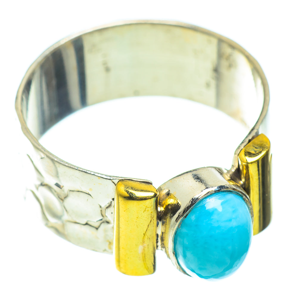 Larimar Rings handcrafted by Ana Silver Co - RING51953