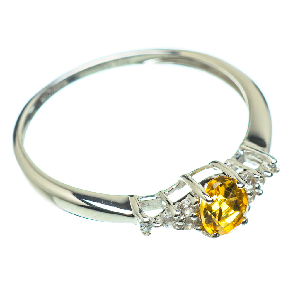 Citrine Rings handcrafted by Ana Silver Co - RING51962