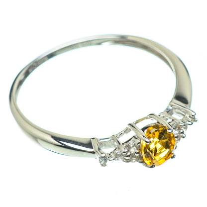 Citrine Rings handcrafted by Ana Silver Co - RING51962