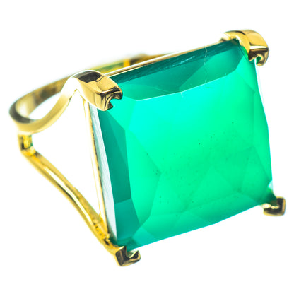 Green Onyx Rings handcrafted by Ana Silver Co - RING52064