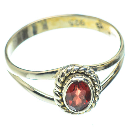 Garnet Rings handcrafted by Ana Silver Co - RING52066