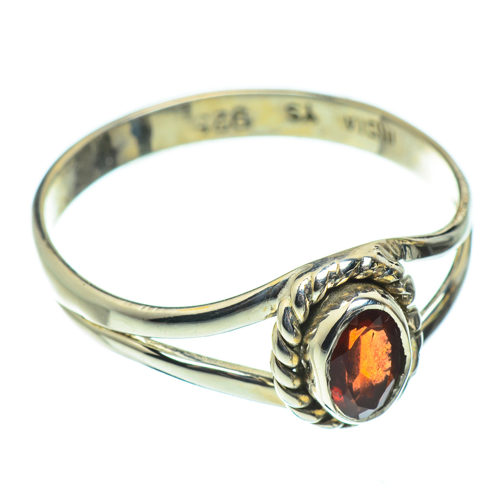 Garnet Rings handcrafted by Ana Silver Co - RING52118