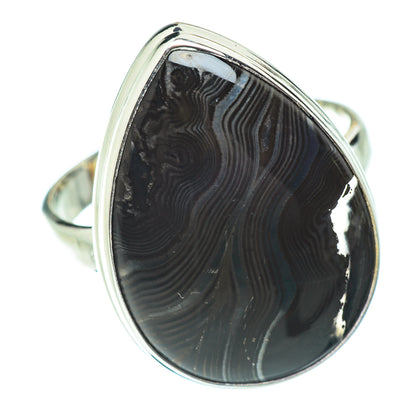 Psilomelane Rings handcrafted by Ana Silver Co - RING52174