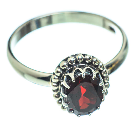 Garnet Rings handcrafted by Ana Silver Co - RING52224
