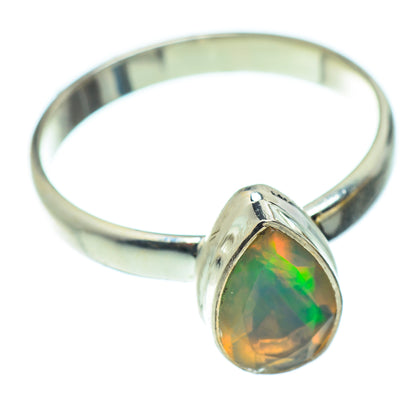 Ethiopian Opal Rings handcrafted by Ana Silver Co - RING52235