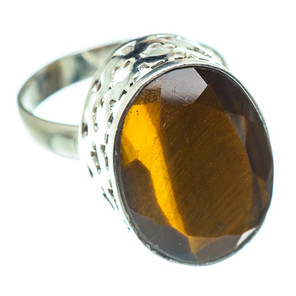 Tiger Eye Rings handcrafted by Ana Silver Co - RING52250