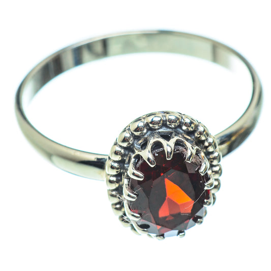 Garnet Rings handcrafted by Ana Silver Co - RING52254