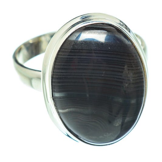 Psilomelane Rings handcrafted by Ana Silver Co - RING52258