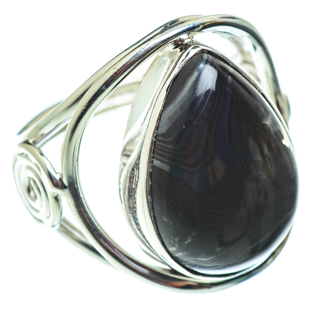Psilomelane Rings handcrafted by Ana Silver Co - RING52288