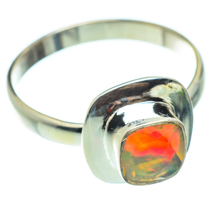 Ethiopian Opal Rings handcrafted by Ana Silver Co - RING52316