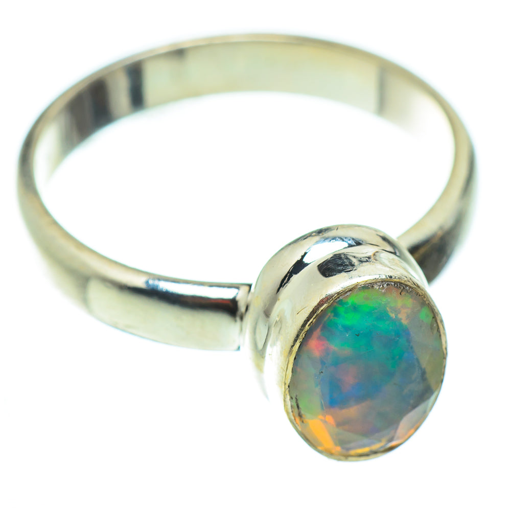 Ethiopian Opal Rings handcrafted by Ana Silver Co - RING52335