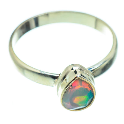 Ethiopian Opal Rings handcrafted by Ana Silver Co - RING52354