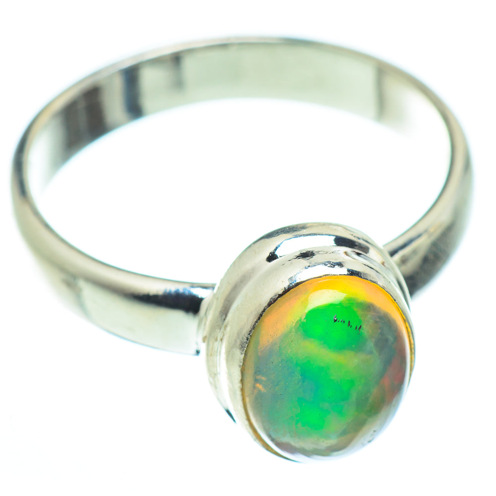 Ethiopian Opal Rings handcrafted by Ana Silver Co - RING52387