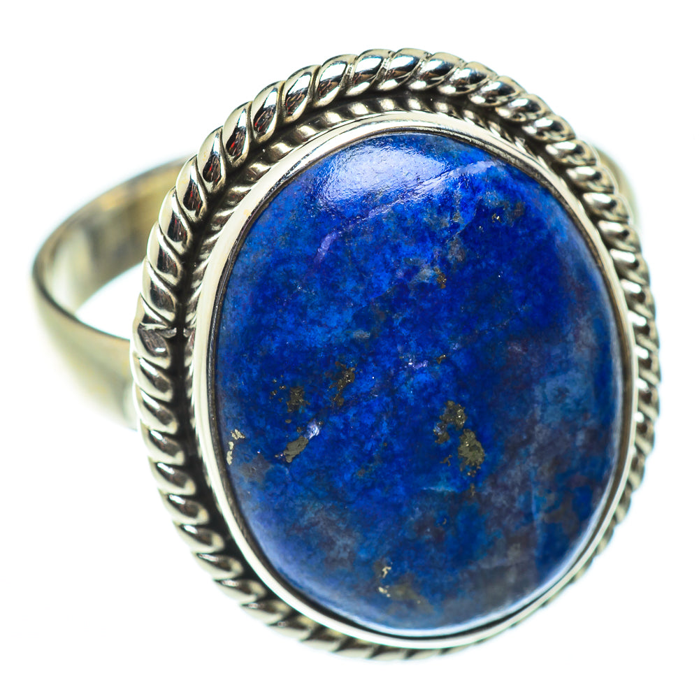 Lapis Lazuli Rings handcrafted by Ana Silver Co - RING52434