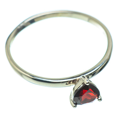 Garnet Rings handcrafted by Ana Silver Co - RING52507