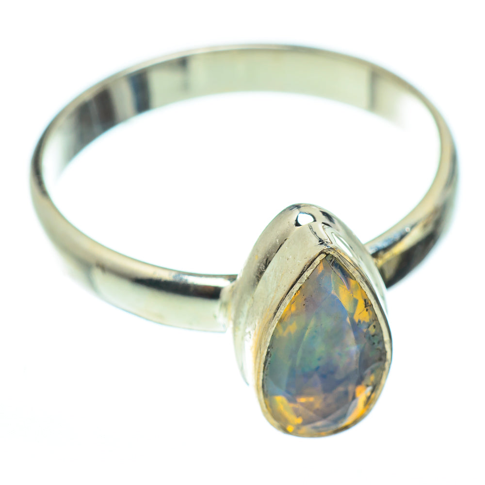 Ethiopian Opal Rings handcrafted by Ana Silver Co - RING52511
