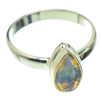 Ethiopian Opal Rings handcrafted by Ana Silver Co - RING52511
