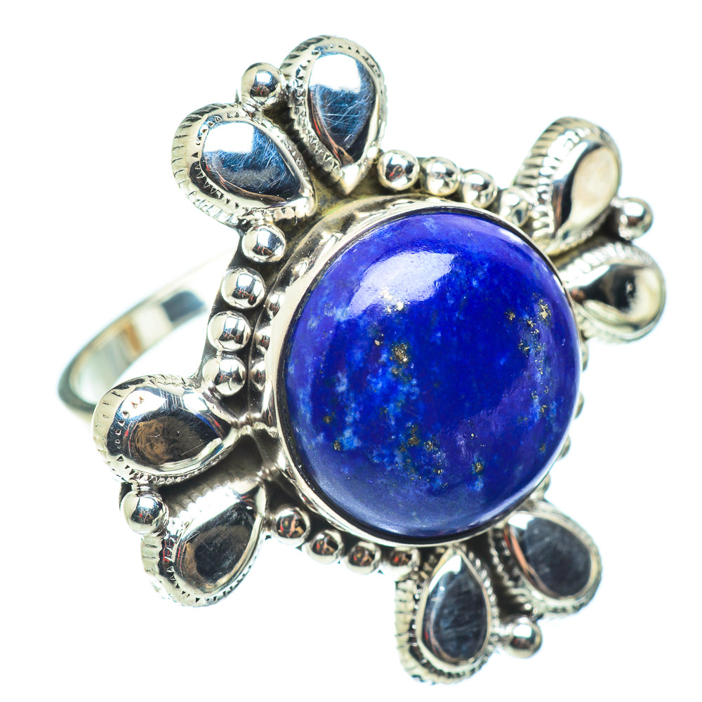 Lapis Lazuli Rings handcrafted by Ana Silver Co - RING52564