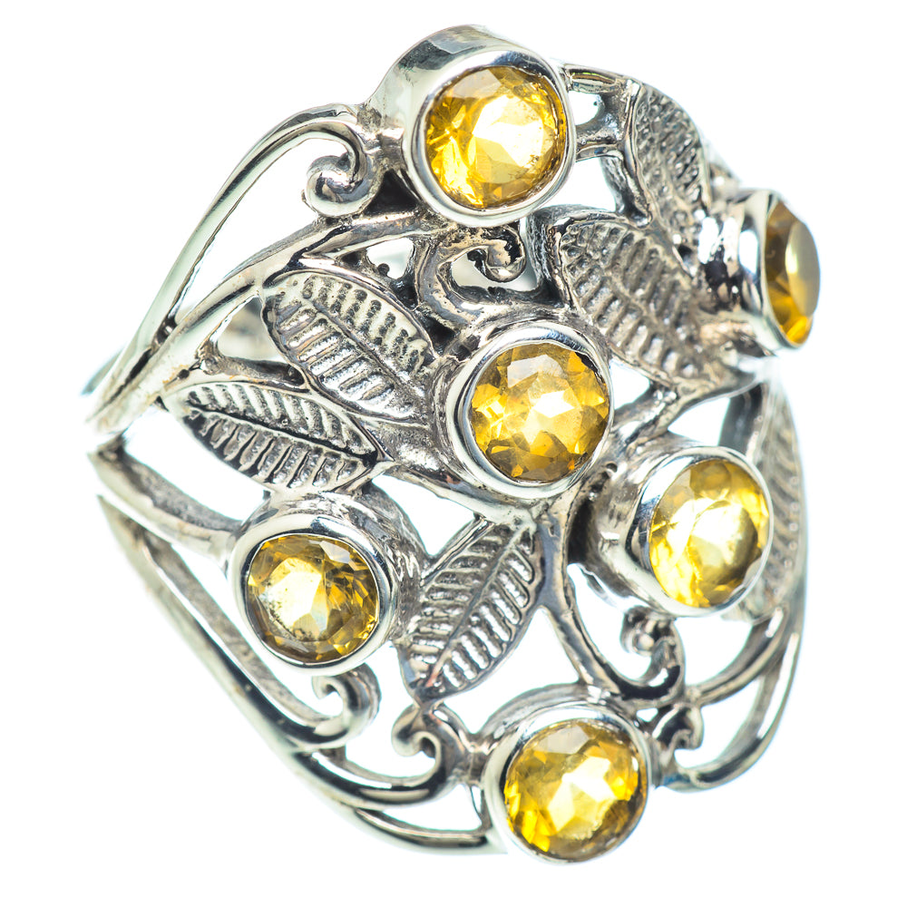 Citrine Rings handcrafted by Ana Silver Co - RING52591