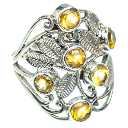 Citrine Rings handcrafted by Ana Silver Co - RING52591