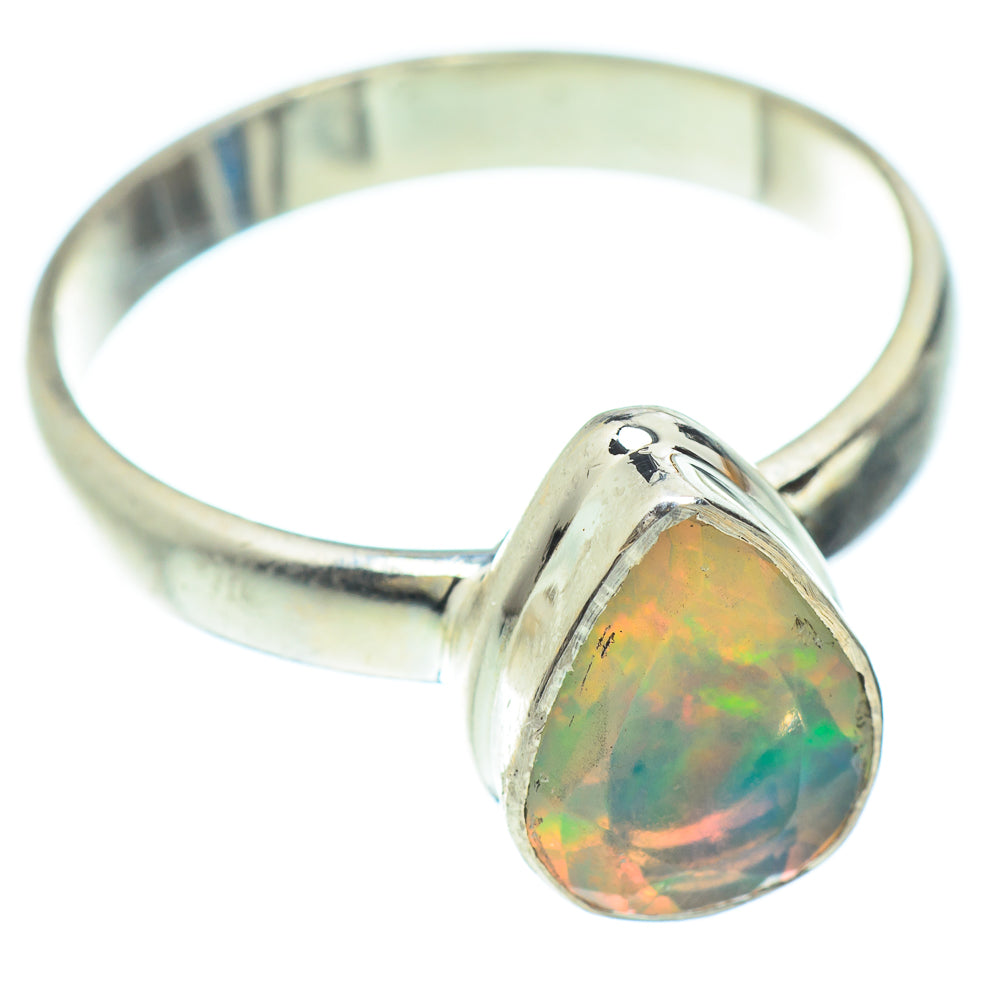 Ethiopian Opal Rings handcrafted by Ana Silver Co - RING52603
