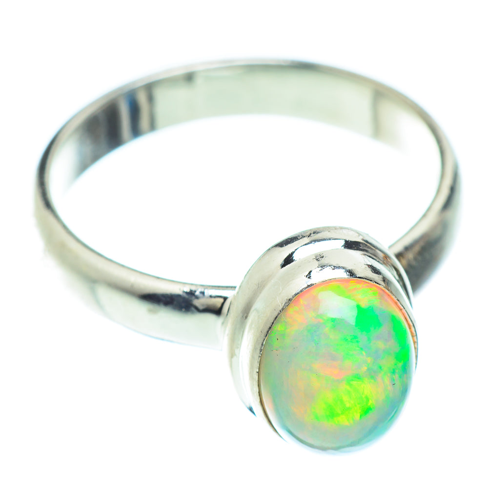 Ethiopian Opal Rings handcrafted by Ana Silver Co - RING52628