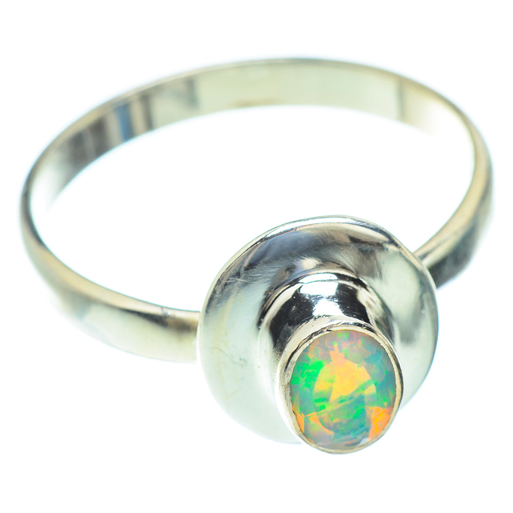 Ethiopian Opal Rings handcrafted by Ana Silver Co - RING52651