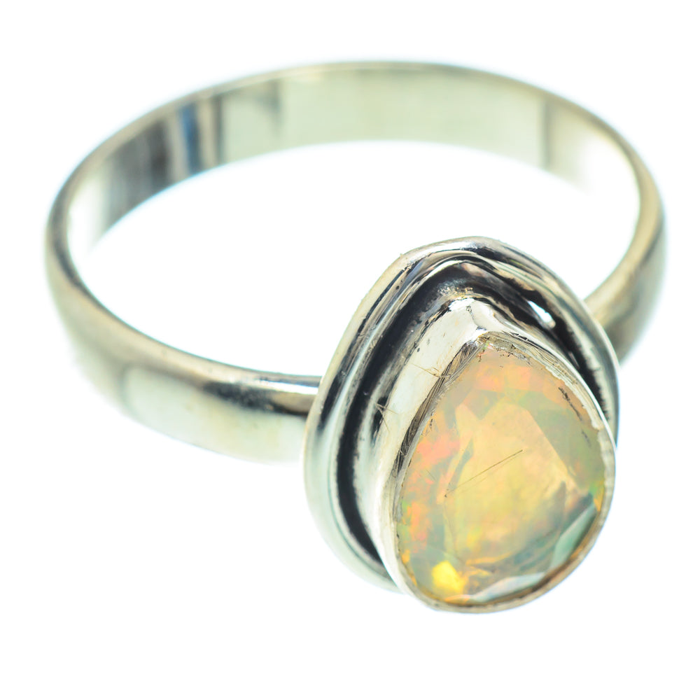 Ethiopian Opal Rings handcrafted by Ana Silver Co - RING52652