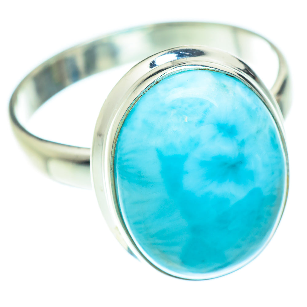 Larimar Rings handcrafted by Ana Silver Co - RING52655