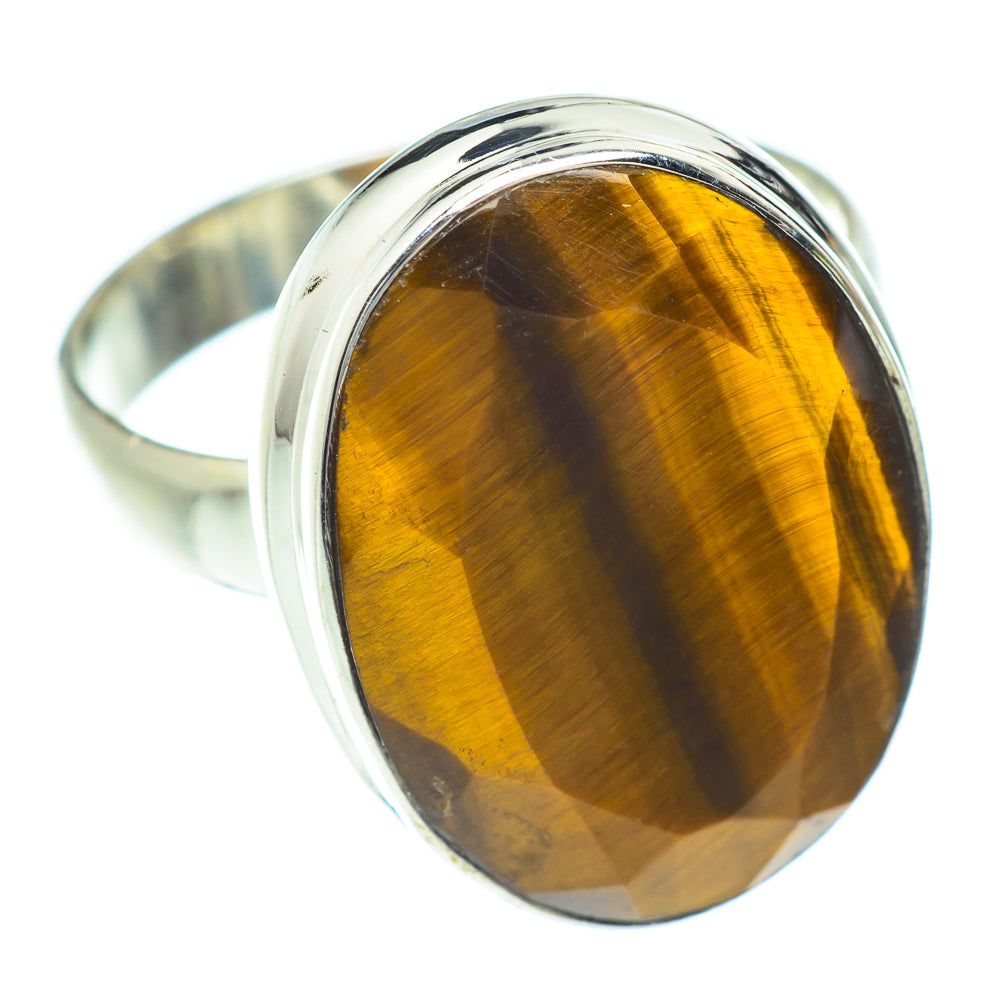 Tiger Eye Rings handcrafted by Ana Silver Co - RING52664