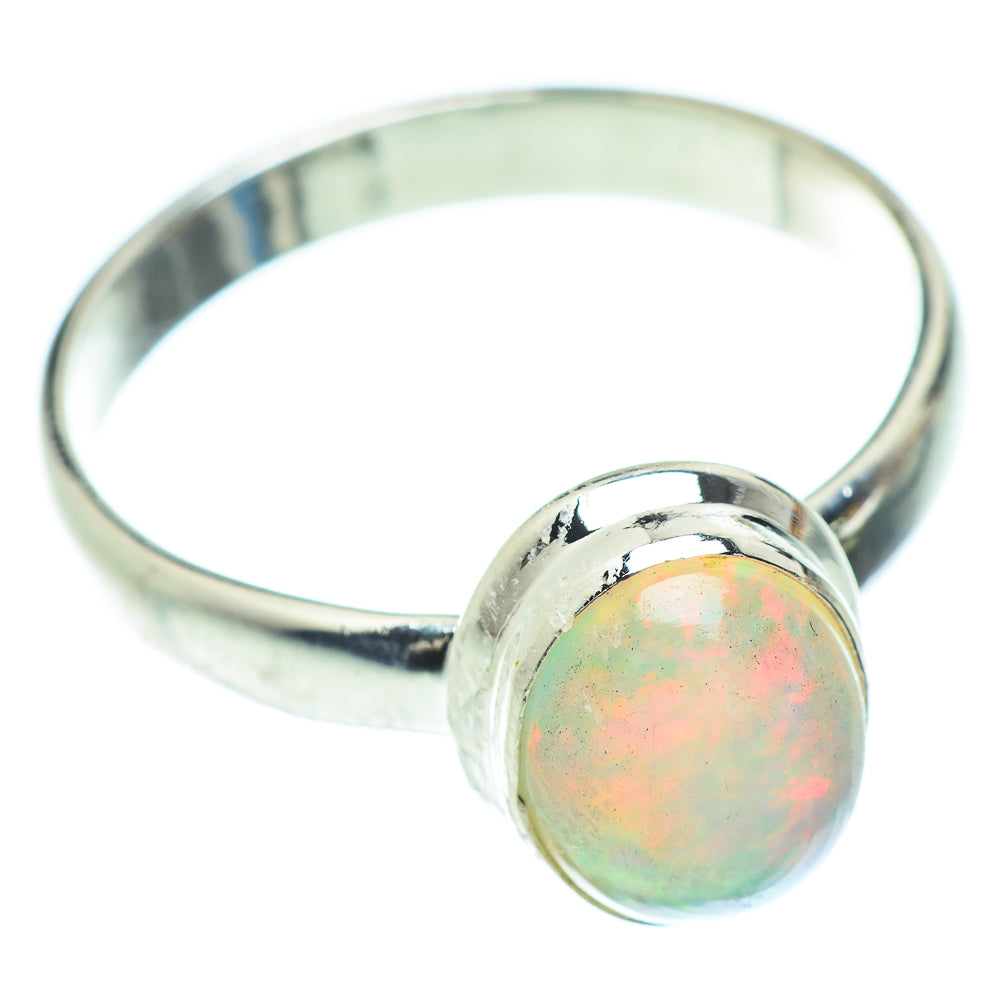 Ethiopian Opal Rings handcrafted by Ana Silver Co - RING52675