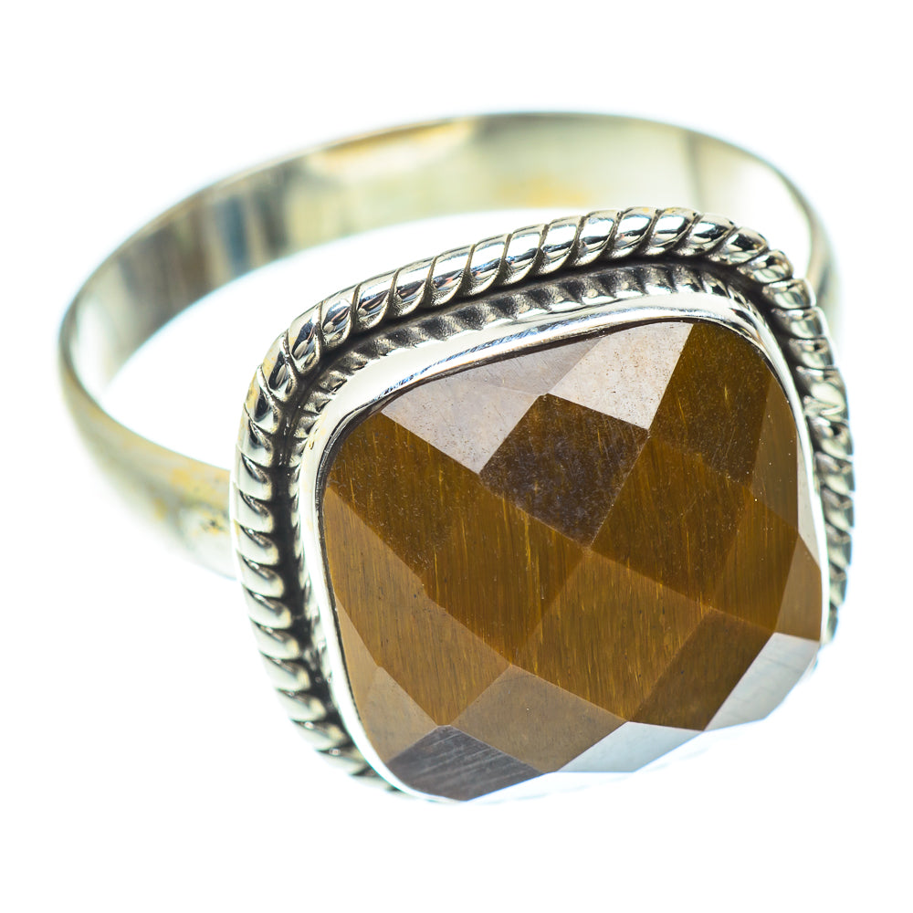 Tiger Eye Rings handcrafted by Ana Silver Co - RING52687