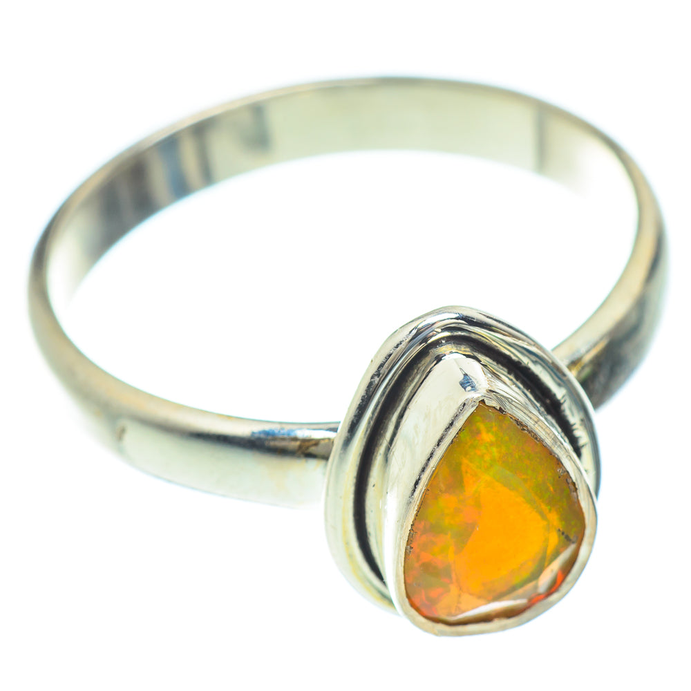 Ethiopian Opal Rings handcrafted by Ana Silver Co - RING52696