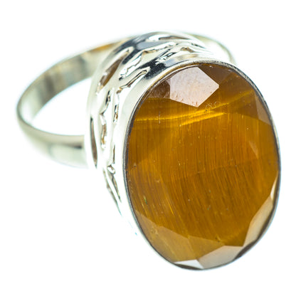 Tiger Eye Rings handcrafted by Ana Silver Co - RING52709