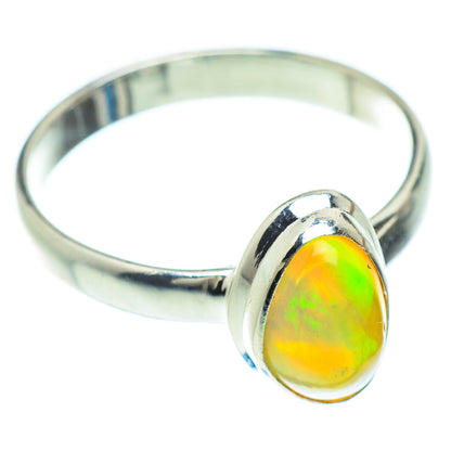 Ethiopian Opal Rings handcrafted by Ana Silver Co - RING52717