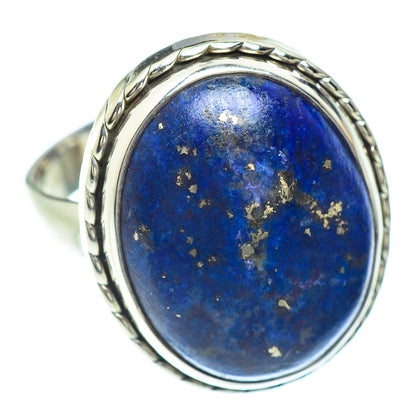 Lapis Lazuli Rings handcrafted by Ana Silver Co - RING52721
